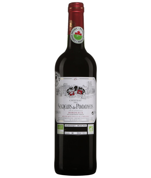 Château des Seigneurs de Pommyers Bordeaux - Bio<br> Vin rouge| 750ml | France