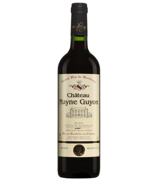Château Mayne Guyon Blaye Côtes de Bordeaux<br> Red wine| 750ml | France