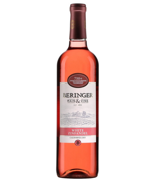 Beringer White Zinfandel<br> Vin rosé| 750ml | États-Unis