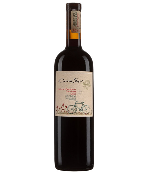 Cono Sur Cabernet-Sauvignon / Carmenère / Syrah - Bio<br> Vin rouge| 750ml | Chili