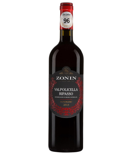 Zonin Valpolicella Ripasso Superiore<br> Vin rouge| 750ml | Italie