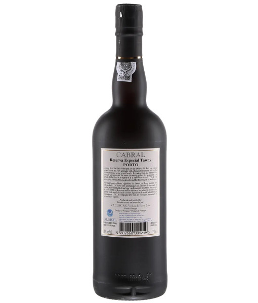 Cabral Reserva Especial Tawny<br>Porto | 750 ml | Portugal, Porto/Douro Cabral Reserva Especial Tawny<br>Porto | 750 ml | Portugal, Porto/Douro