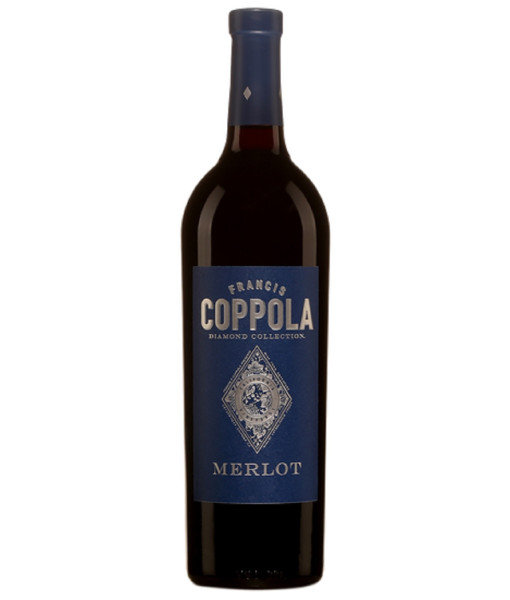 Francis Coppola Diamond Collection Merlot California 2018<br>Red wine   |   750 ml   |   United States  California