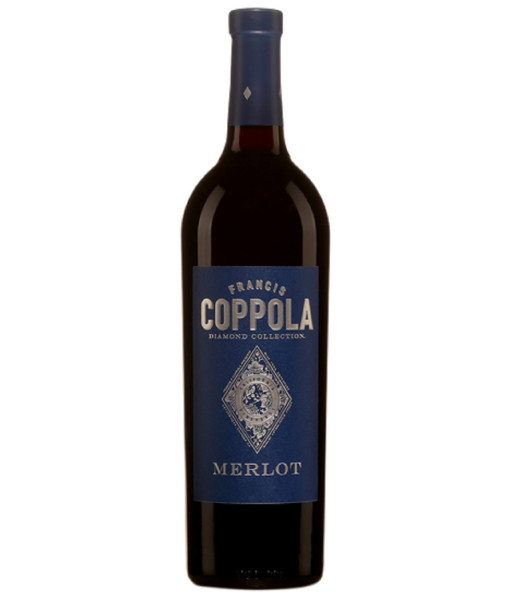 Francis Coppola Diamond Collection Merlot California 2018<br>Vin rouge   |   750 ml   |   États-Unis  Californie