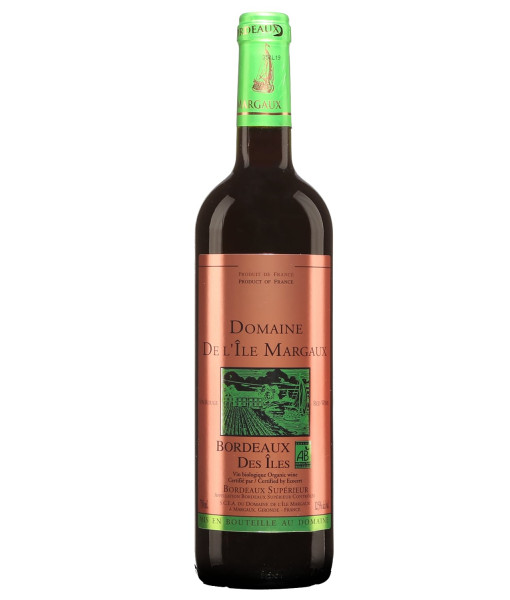 Domaine de l'Ile Margaux Bordeaux supérieur - Organic<br> Red wine| 750ml | France