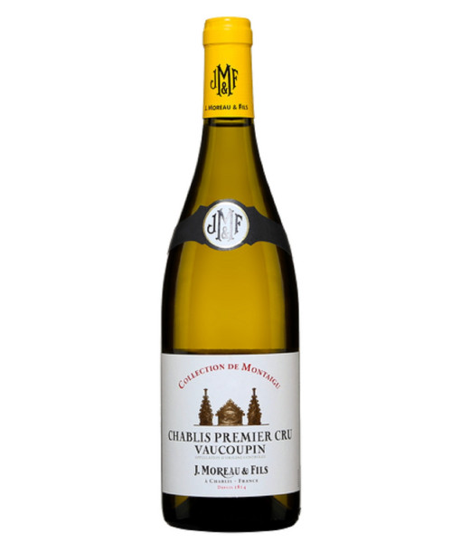 J. Moreau & Fils Chablis Premier Cru Vaucoupin 2020<br>Vin blanc   |   750 ml   |   France  Bourgogne