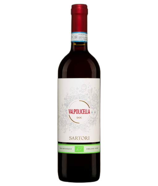 Sartori Valpolicella 2020<br>Vin rouge   |   750 ml   |   Italie  Vénétie
