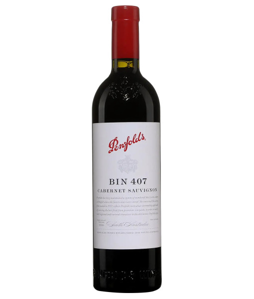Penfolds Bin 407 Cabernet-Sauvignon 2019<br>Vin rouge   |   750 ml   |   Australie  South Eastern Australia