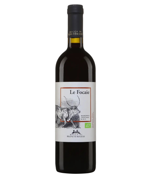 Rocca di Montemassi Le Focaie Maremma Toscana <br> Vin rouge   |   750 ml   |   Italie,  Toscane