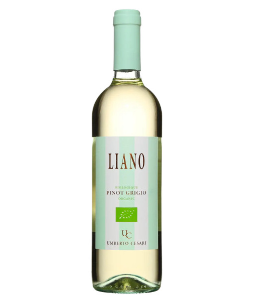 Umberto Cesari Liano Pinot Grigio 2021<br>Vin blanc   |   750 ml   |   Italie  Abruzzes