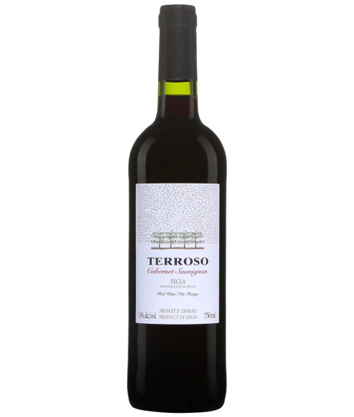 Terroso Cabernet-Sauvignon 2022<br>Vin rouge   |   750 ml   |   Espagne  Côte Méditerranéenne