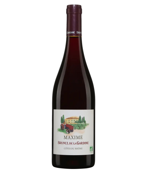 Brunel de la Gardine Maxime Côtes du Rhône 2022<br>Vin rouge   |   750 ml   |   France  Vallée du Rhône
