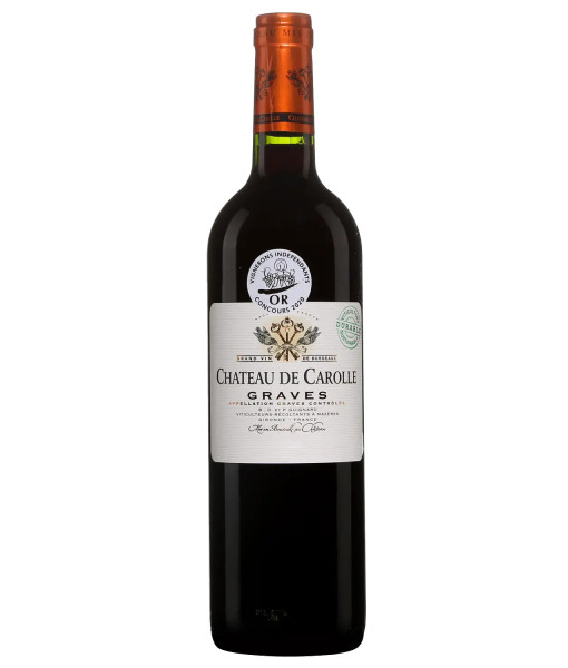 Château de Carolle Graves<br>Vin rouge   |   750 ml   |   France  Bordeaux