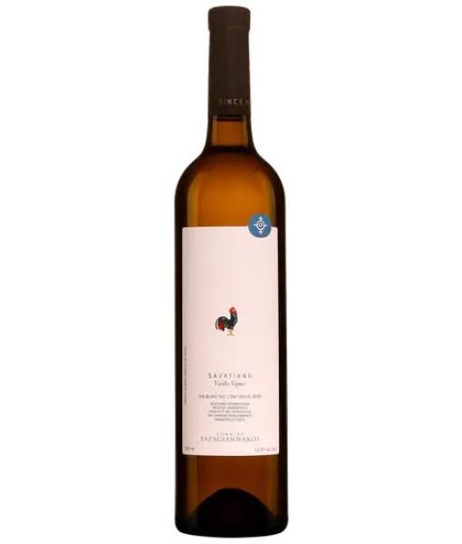 Domaine Papagiannakos Savatiano Markopoulo 2024<br>Vin blanc | 750 ml | Grèce, Sterea Ellada/Centre/Ile d'Eubee