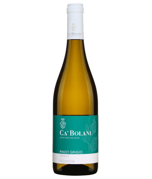 Ca' Bolani Pinot Grigio Friuli Aquileia<br>Vin blanc | 750 ml | Italie, Frioul-Vénétie Julienne