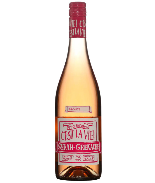 C'est la Vie Syrah<br> Vin rosé| 750ml | France