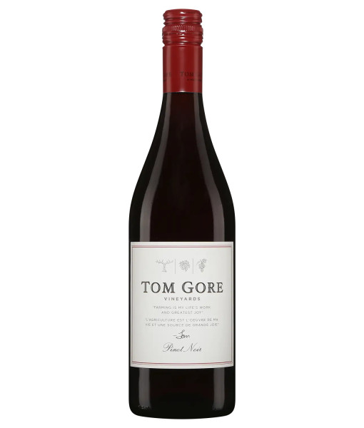 Tom Gore Pinot Noir<br>Vin rouge   |   750 ml   |   États-Unis  Californie