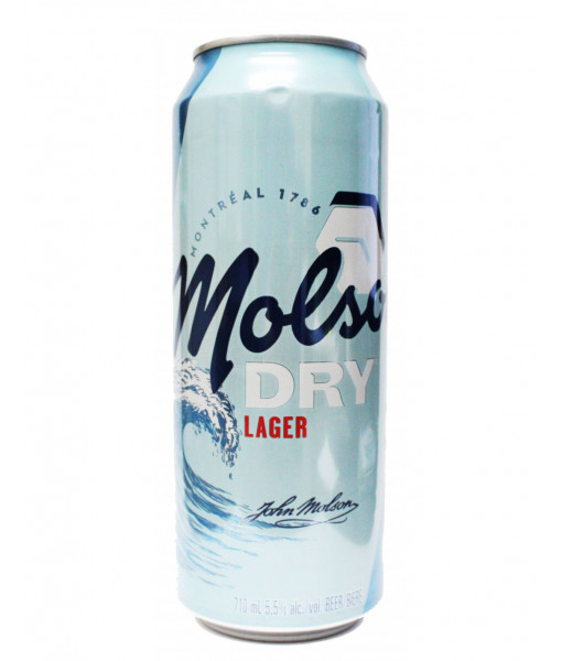 Molson Dry Lager<br> 1 x 710 ml <br> Can