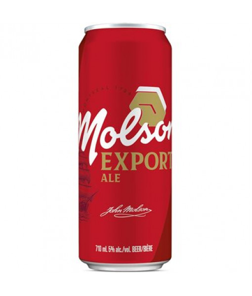 Molson Export Ale<br> 1 x 710 ml <br> Canette