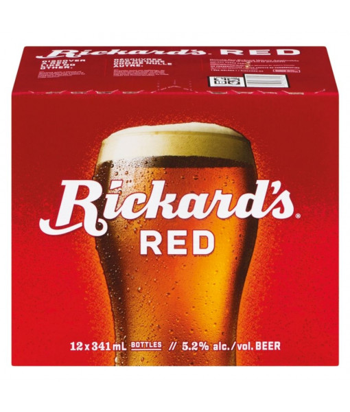 Rickard's RED<br> 12 x 341 ml <br> Bottles