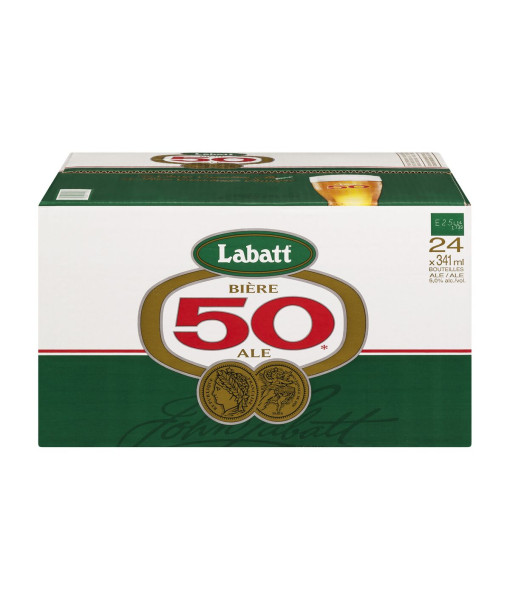 Labatt 50<br>24 x 341 ml <br>Bouteilles