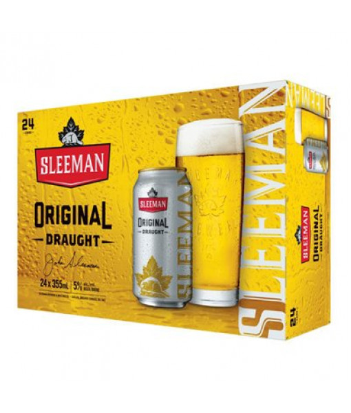 Sleeman Draught<br> 24 x 355 ml <br> Cans