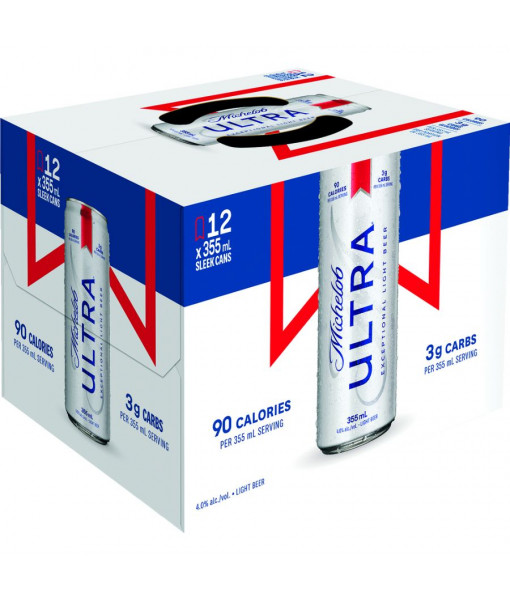 Michelob Ultra<br> 12 x 355 ml <br> Cans