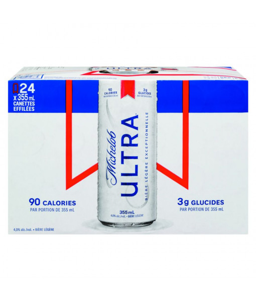 Michelob Ultra<br> 24 x 355 ml <br> Cans