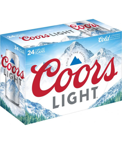 Coors Light<br> 24 x 355 ml <br> Cans