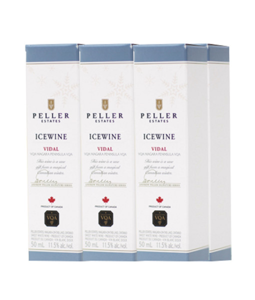 Peller Vidal Mini  6 Pack<br>Vin de glace | 6 x 50 ml | Canada