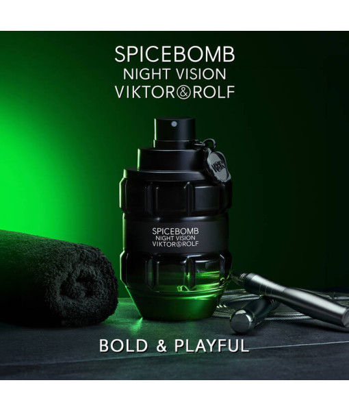 Viktor & Rolf<br>Spicebomb Night Vision<br>Eau de Toilette<br>90 ml / 3.04 fl. oz. Viktor & Rolf<br>Spicebomb Night Vision<br>Eau de Toilette<br>90 ml / 3.04 fl. oz.
