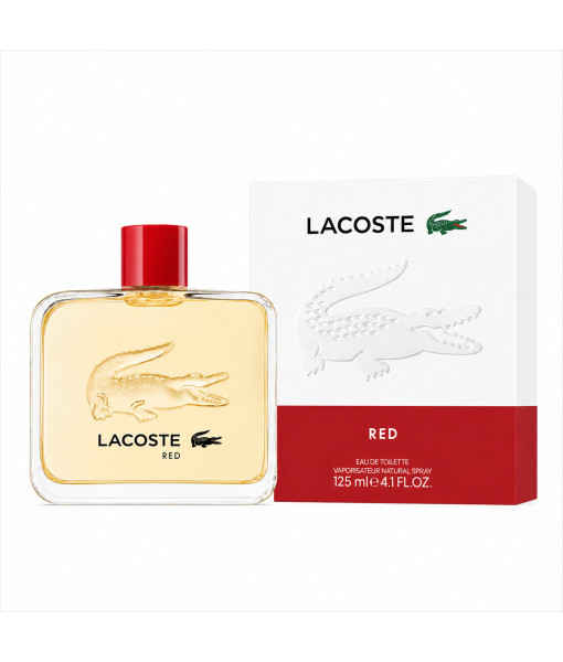Lacoste<br>
Lacoste Red<br>
Eau de Toilette<br>
125 mL / 4.2 fl. oz.