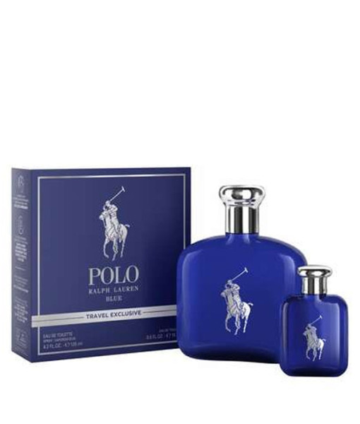 Ralph Lauren<br>Polo Blue Travel Exclusive<br>Eau de Toilet<br>125ml / 4.2 fl. oz + 15ml / 0.5 fl.oz