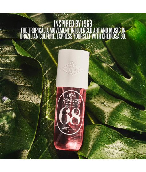Sol de Janeiro<br>Cheirosa 68 Beija Flor<br>Brume parfumée<br>240 ml / 8.1 fl. oz. Sol de Janeiro<br>Cheirosa 68 Beija Flor<br>Brume parfumée<br>240 ml / 8.1 fl. oz.
