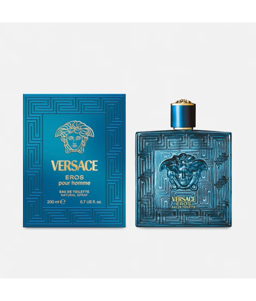 Versace<br>Eros<br>Eau de Toilette<br>200 ml / 6.7 fl. oz.
