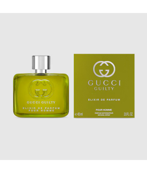 Gucci<br>Guilty Elixir de Parfum Pour Homme<br>Parfum<br>60 ml / 2.0 fl. oz. Gucci<br>Guilty Elixir de Parfum Pour Homme<br>Parfum<br>60 ml / 2.0 fl. oz.
