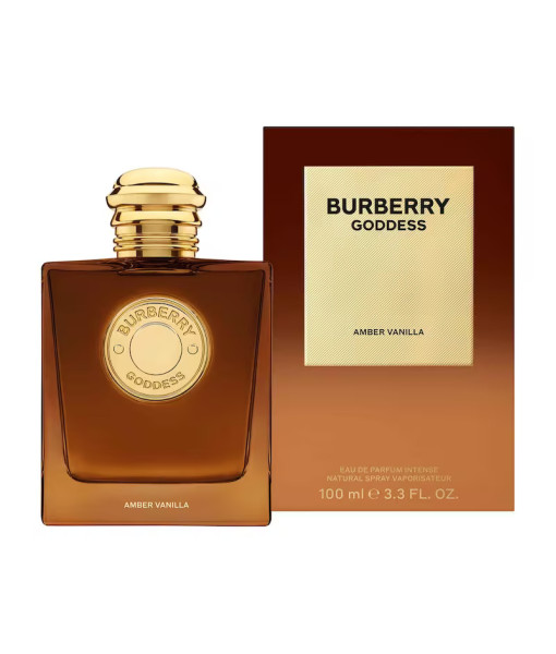 Burberry<br>Goddess Amber Vanilla<br>Eau de Parfum Intense<br>100 ml / 3.3 fl. oz. Burberry<br>Goddess Amber Vanilla<br>Eau de Parfum Intense<br>100 ml / 3.3 fl. oz.
