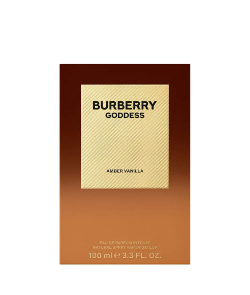 Burberry<br>Goddess Amber Vanilla<br>Eau de Parfum Intense<br>100 ml / 3.3 fl. oz. Burberry<br>Goddess Amber Vanilla<br>Eau de Parfum Intense<br>100 ml / 3.3 fl. oz.