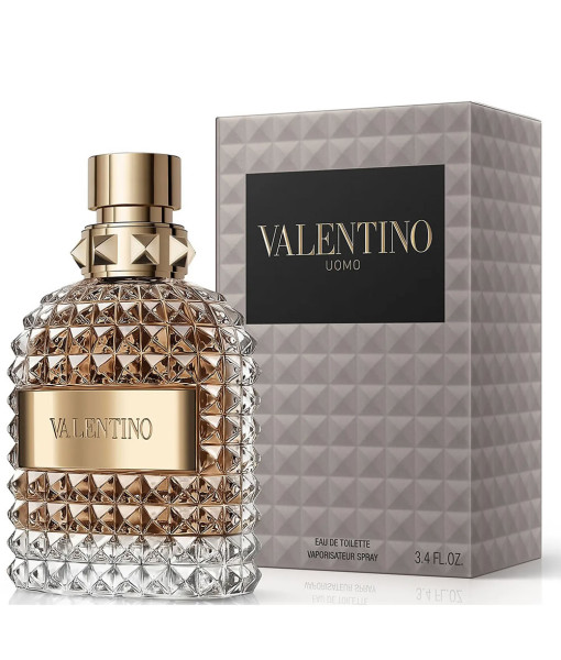 Valentino<br>Uomo<br>Eau de Toilette<br>100ml / 3.4 Fl. Oz.
