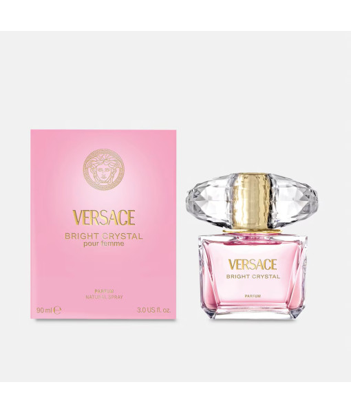 Versace<br>Bright Crystal<br>Parfum<br>90 ml / 3.0 fl. oz. Versace<br>Bright Crystal<br>Parfum<br>90 ml / 3.0 fl. oz.