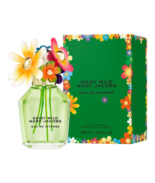 Marc Jacobs<br>Daisy Wild Eau So Intense<br>Eau de Parfum<br>100 ml / 3.3 Fl. Oz. Marc Jacobs<br>Daisy Wild Eau So Intense<br>Eau de Parfum<br>100 ml / 3.3 Fl. Oz.