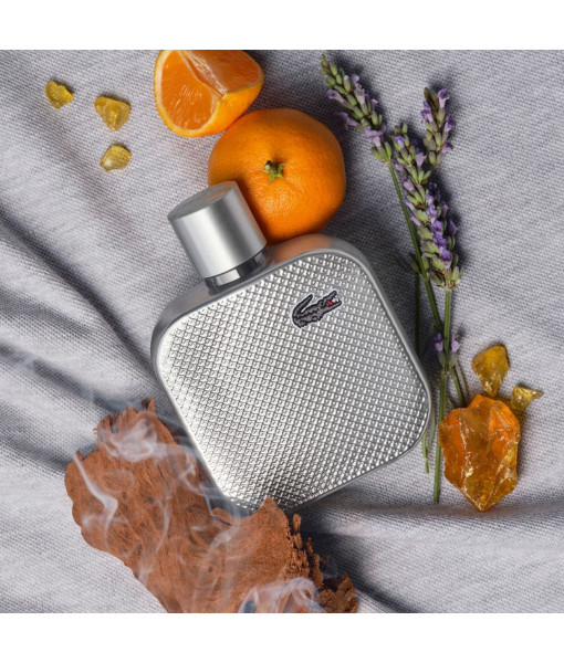 Lacoste<br>L.12.12 Silver Grey<br>Eau de Parfum<br>100 ml / 3.3 fl. oz. Lacoste<br>L.12.12 Silver Grey<br>Eau de Parfum<br>100 ml / 3.3 fl. oz.