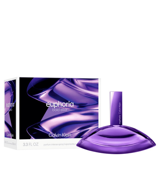 Calvin Klein<br>Euphoria Bold Elixir<br>Parfum Intense<br>100 ml / 3.3 fl. oz. Calvin Klein<br>Euphoria Bold Elixir<br>Parfum Intense<br>100 ml / 3.3 fl. oz.
