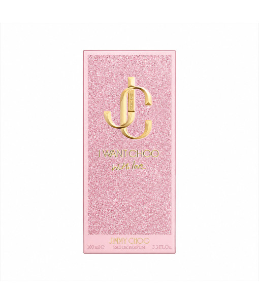 Jimmy Choo<br>
I Want Choo With Love<br>
Eau de Parfum<br>
100 mL / 3.3 fl. oz.