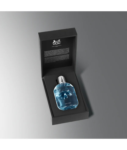 Parfums de Marly<br>
Valero<br>
Extrait de Parfum<br>100 mL / 3.4 fl. oz. Parfums de Marly<br>
Valero<br>
Extrait de Parfum<br>100 mL / 3.4 fl. oz.