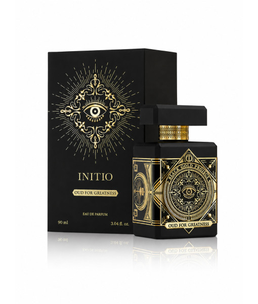Initio<br>
Oud for Greatness<br>
Eau de Parfum<br>
90 mL / 3.04 fl. oz.