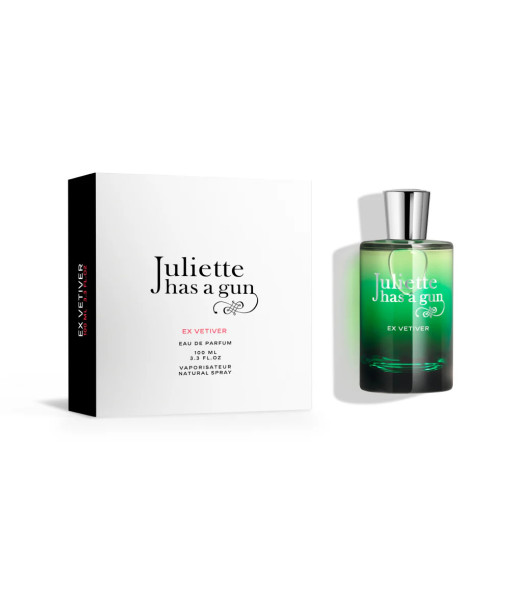 Juliette Has a Gun<br>
Ex Vetiver<br>
Eau de Parfum 100 mL / 3.4 fl. oz.