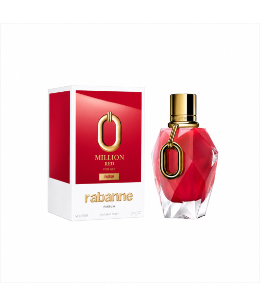 Rabanne<br>Million Red For Her<br>Parfum<br>90 mL / 3 Fl.Oz.