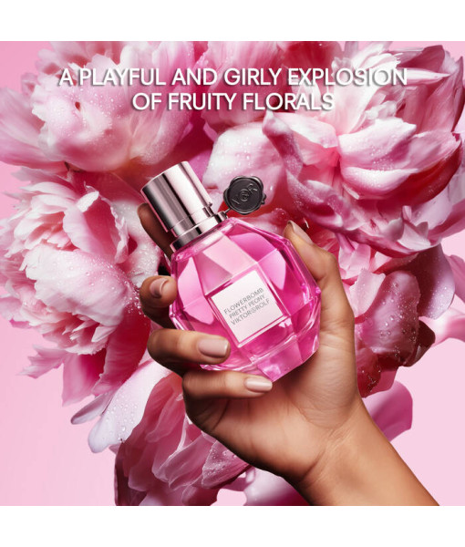 Viktor & Rolf<br>Flowerbomb Pretty Peony<br>Eau de Parfum<br>100 ml / 3.4 fl. oz. Viktor & Rolf<br>Flowerbomb Pretty Peony<br>Eau de Parfum<br>100 ml / 3.4 fl. oz.