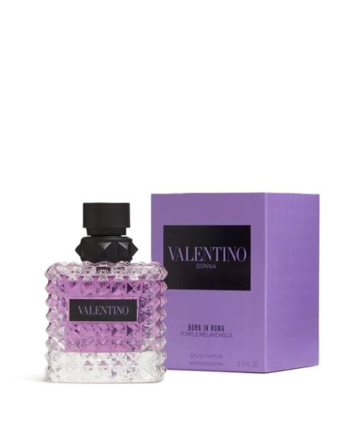 Valentino<br>Donna Born In Roma Purple Melancholia<br>Eau de Parfum<br>100 ml / 3.4 fl. oz. Valentino<br>Donna Born In Roma Purple Melancholia<br>Eau de Parfum<br>100 ml / 3.4 fl. oz.